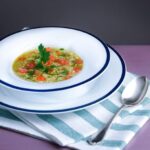 Σούπα με παραδοσιακό τραχανά λαχανικών