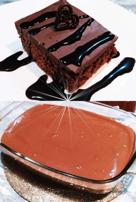 Εύκολο νηστίσιμο κέικ σοκολάτα