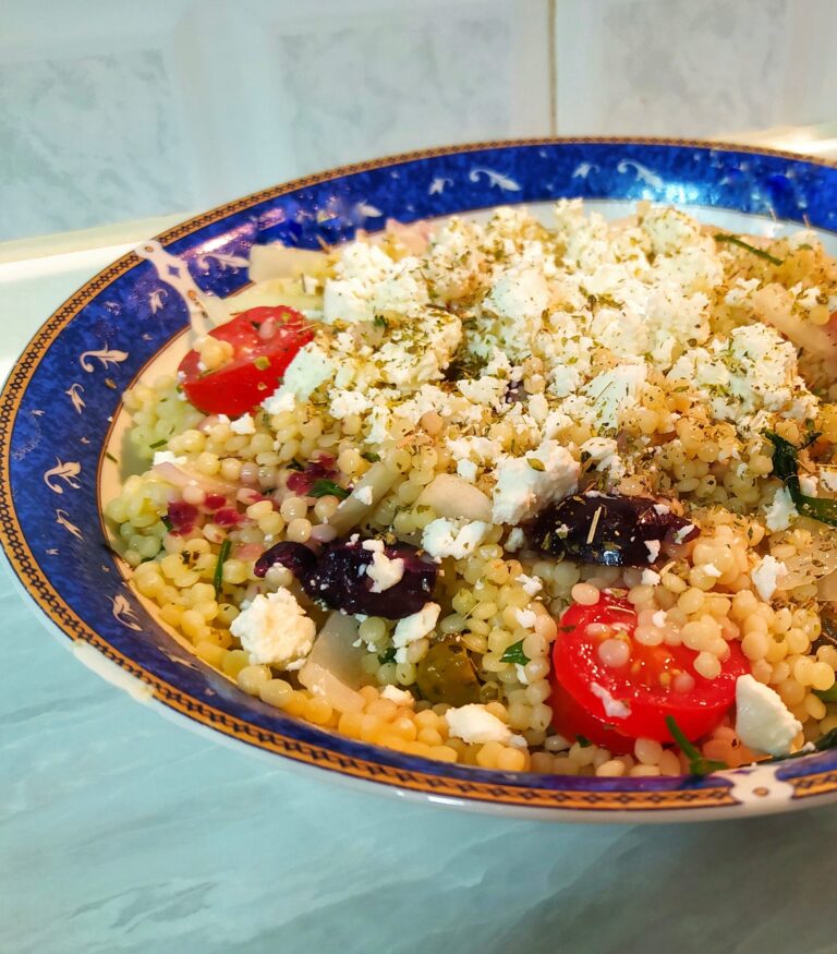 Κους κους σαλάτα μεσογειακή