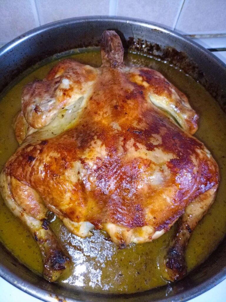 Κοτόπουλο ψητό στο φούρνο