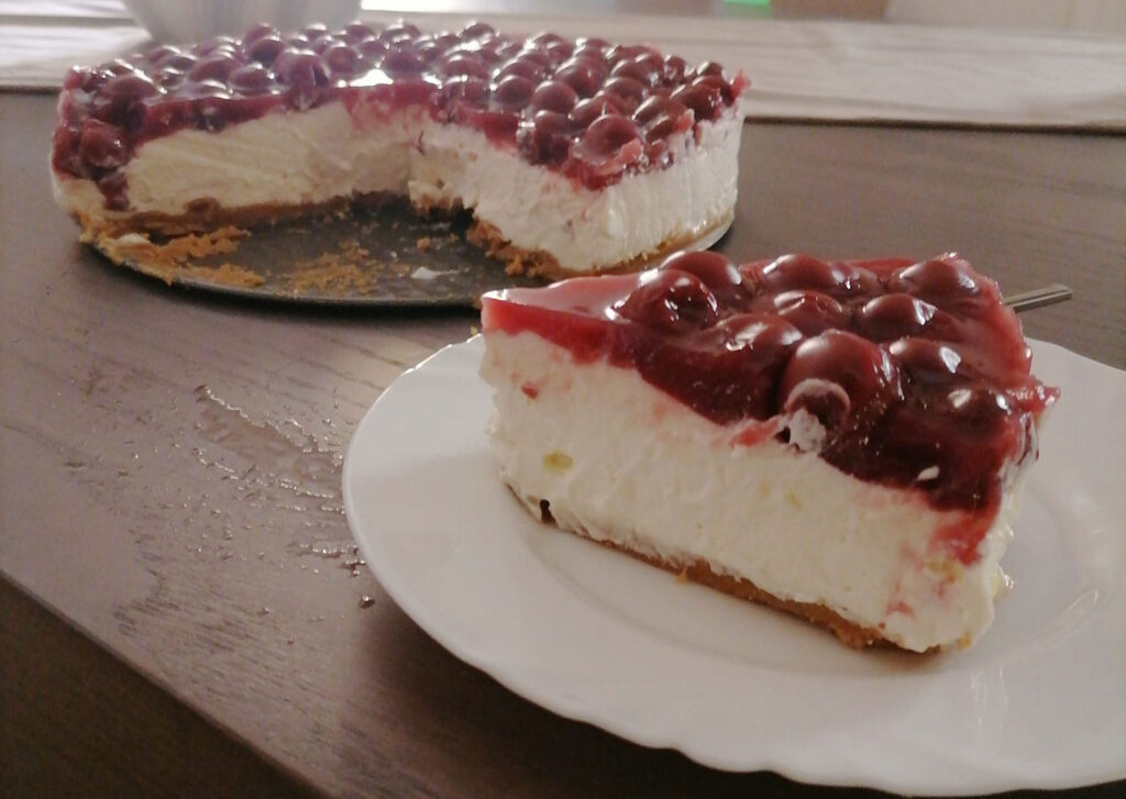 Cheesecake με πολύ αφράτη κρέμα